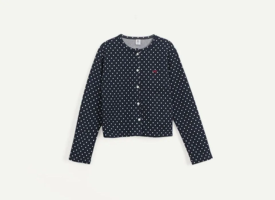 Dots Casual Style Street Style Long Sleeves Elegant Style