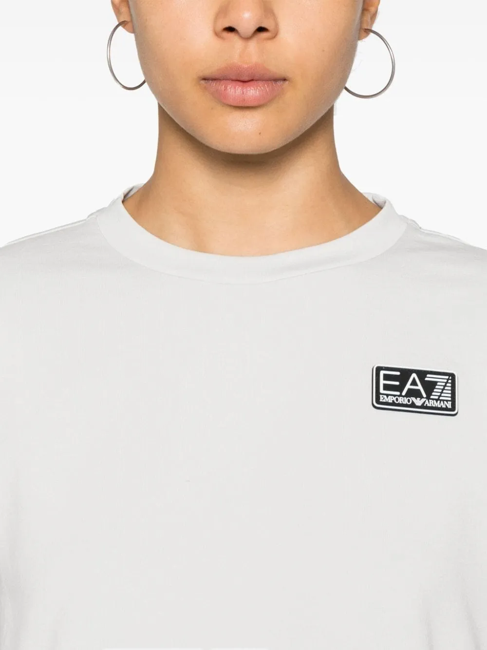 Ea7 Sweaters Grey