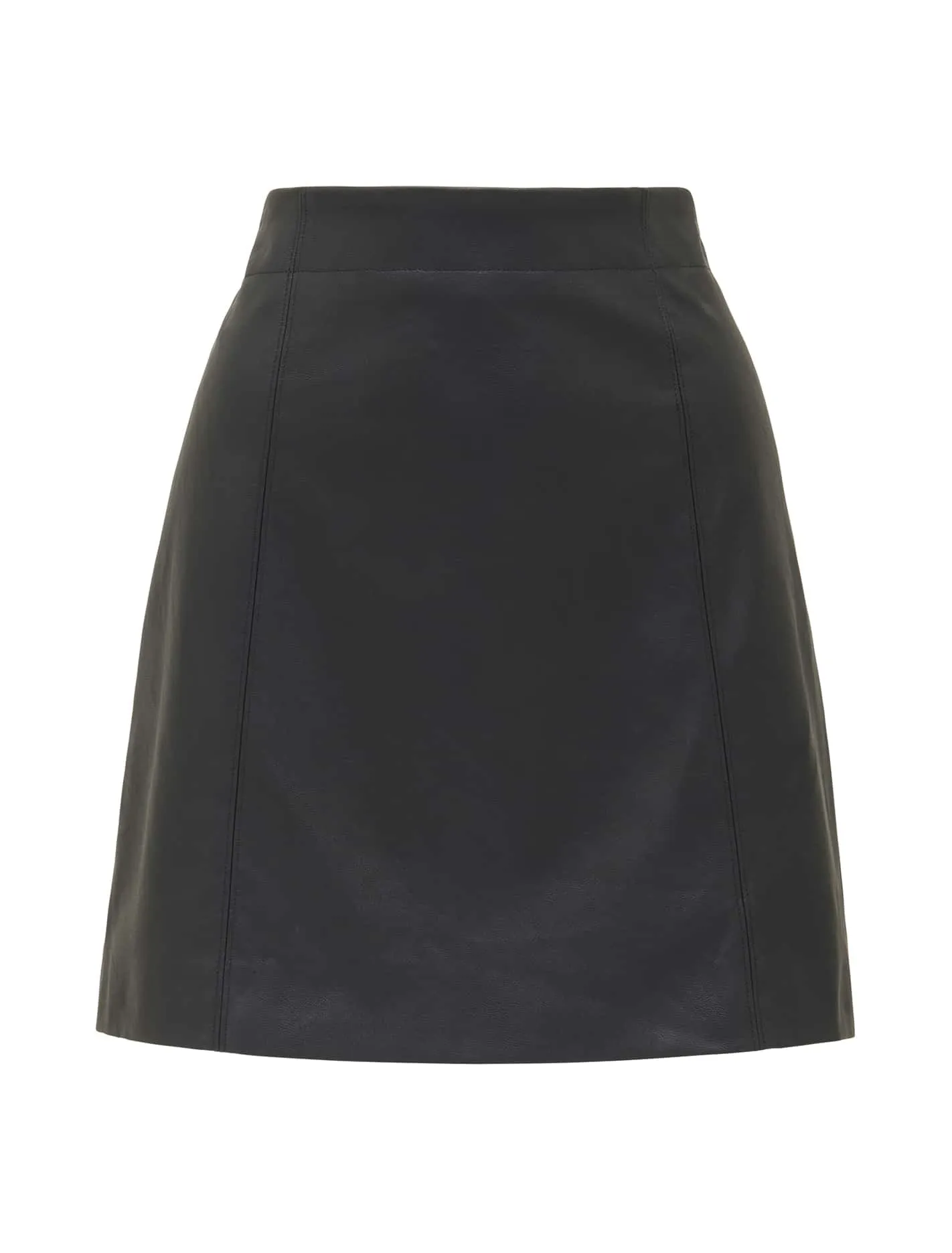 Stylish Vegan Leather Mini Skirt