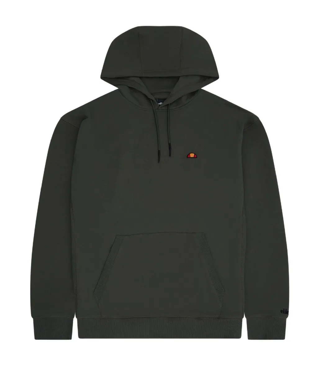 Khaki Ellesse Caldine Overhead Hooded Sweatshirts