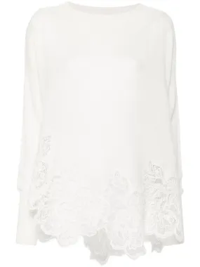 Ermanno Scervino White Sweaters