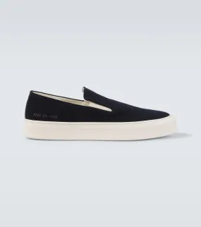 Fashionable Slip-On Shoes in Suede