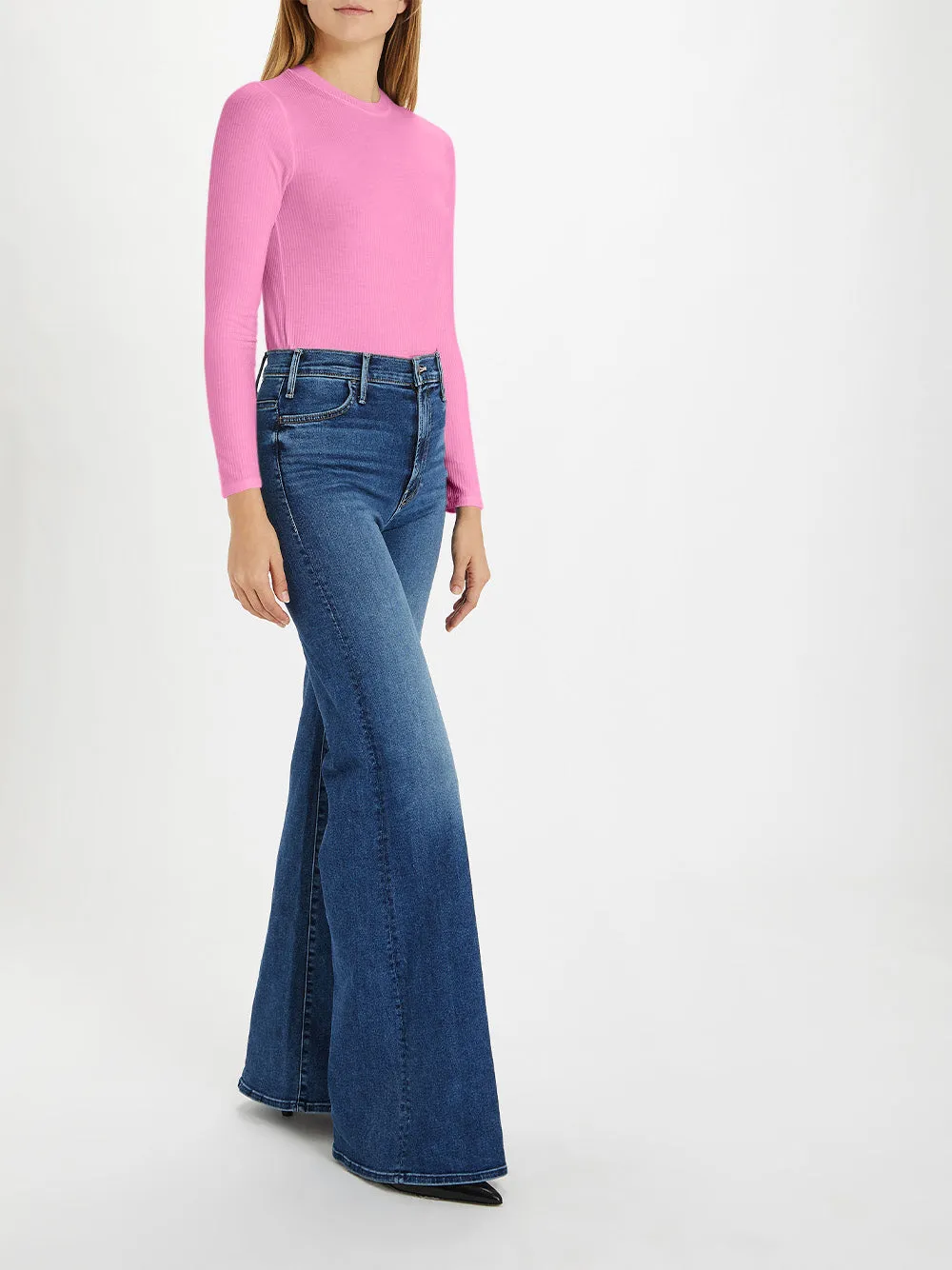 Flare Pants with Stretch