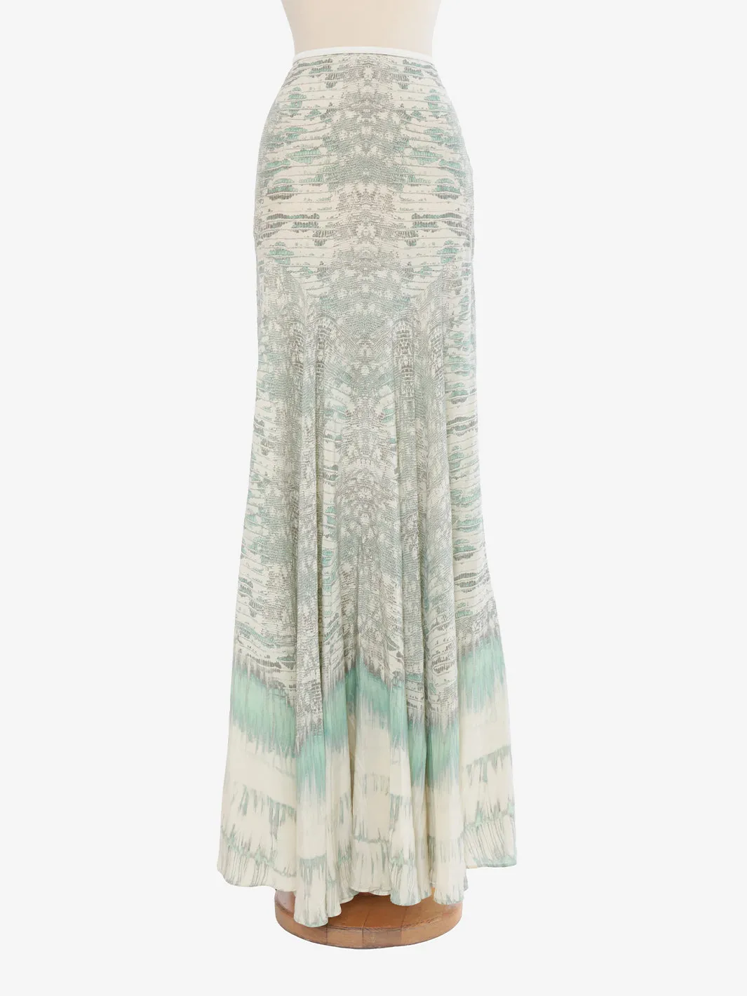 Roberto Cavalli Flared Cut Skirt