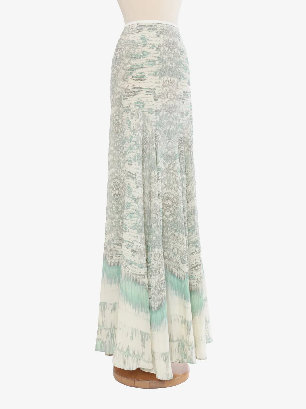 Roberto Cavalli Flared Cut Skirt