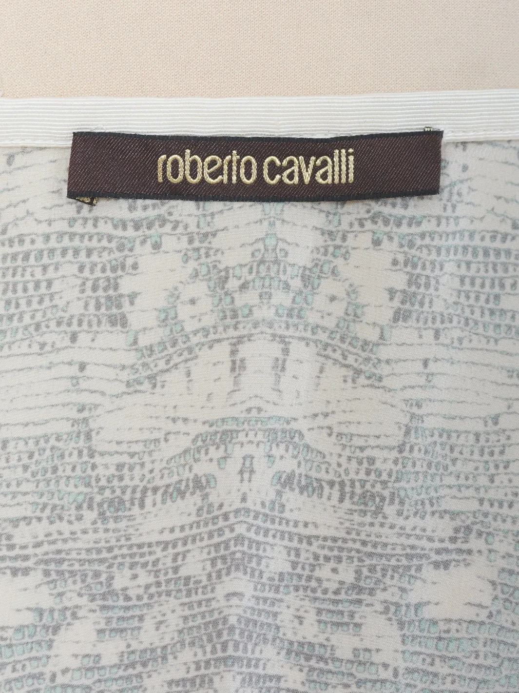 Roberto Cavalli Flared Cut Skirt