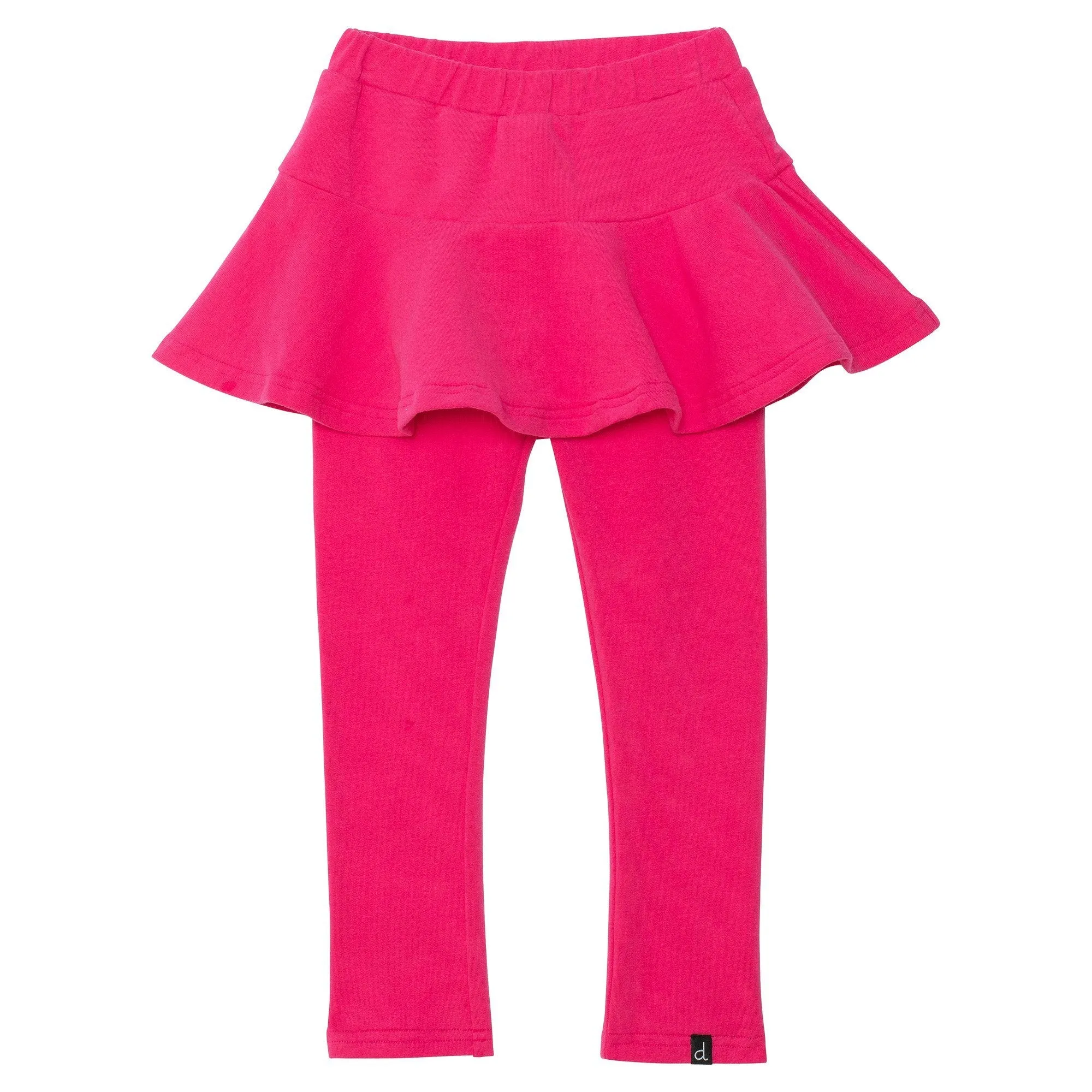 Fuchsia French Terry Skirt w/Leggings