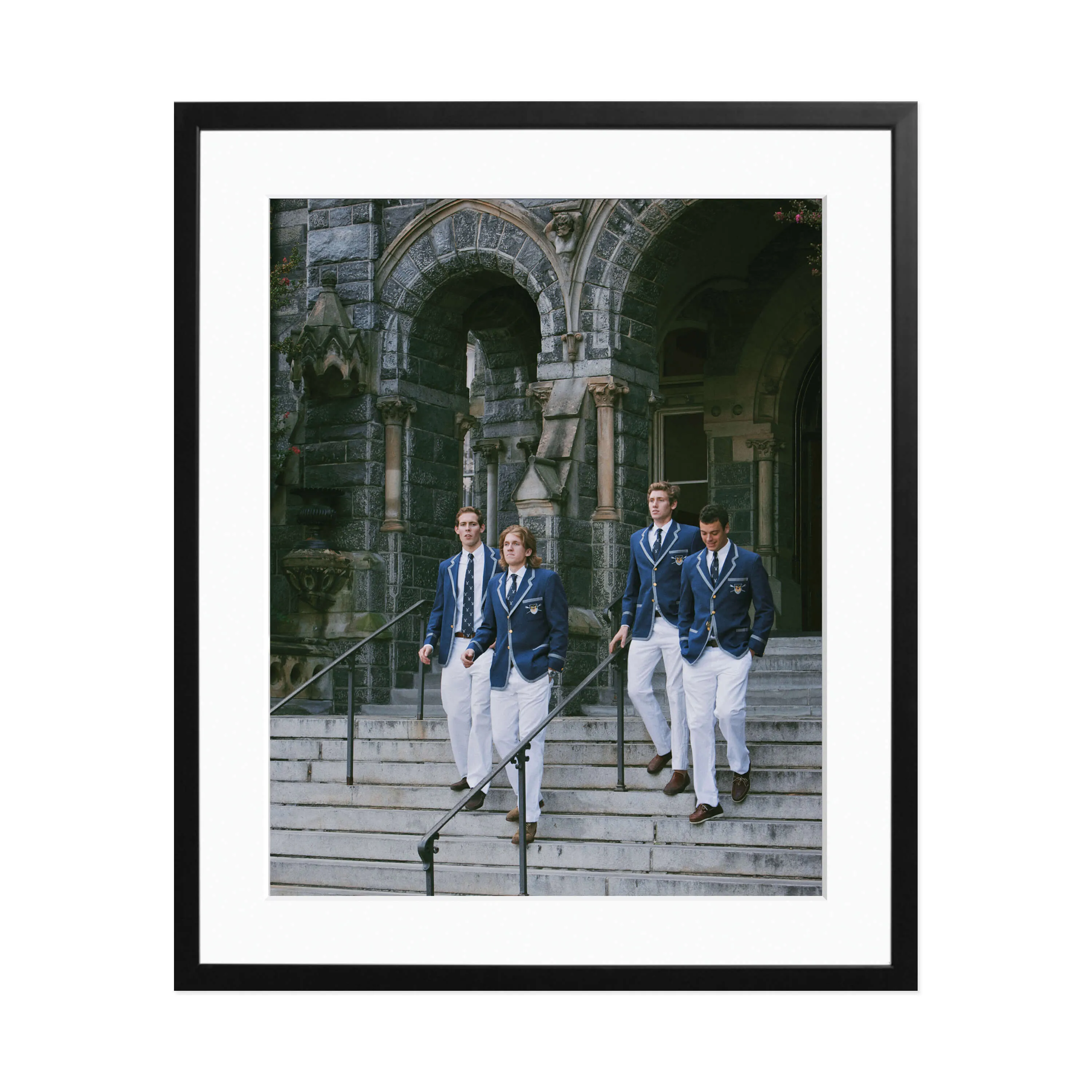 Georgetown Framed Print by Rowing Blazers