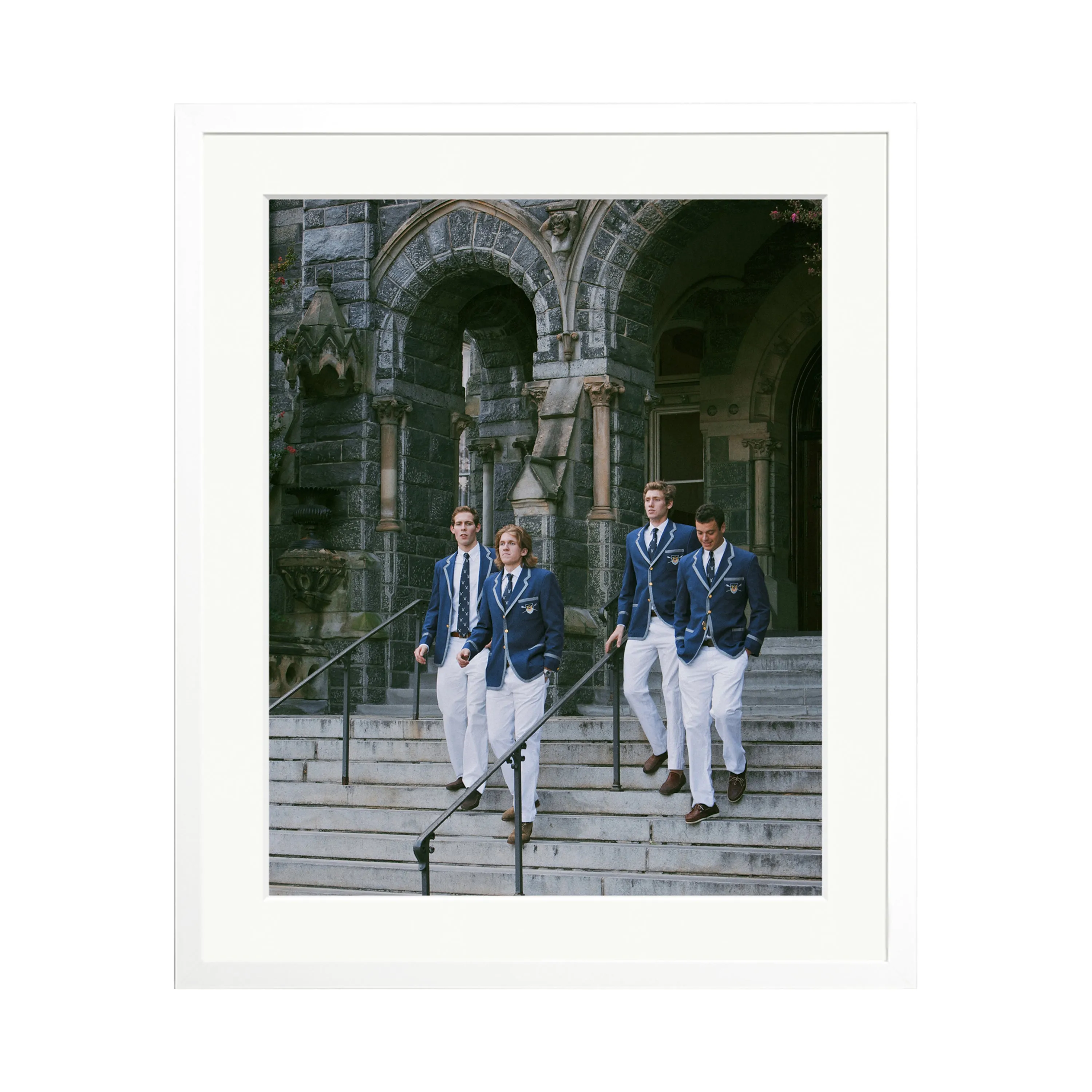 Georgetown Framed Print by Rowing Blazers