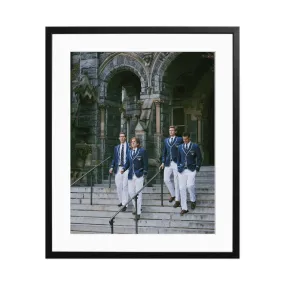 Georgetown Framed Print by Rowing Blazers