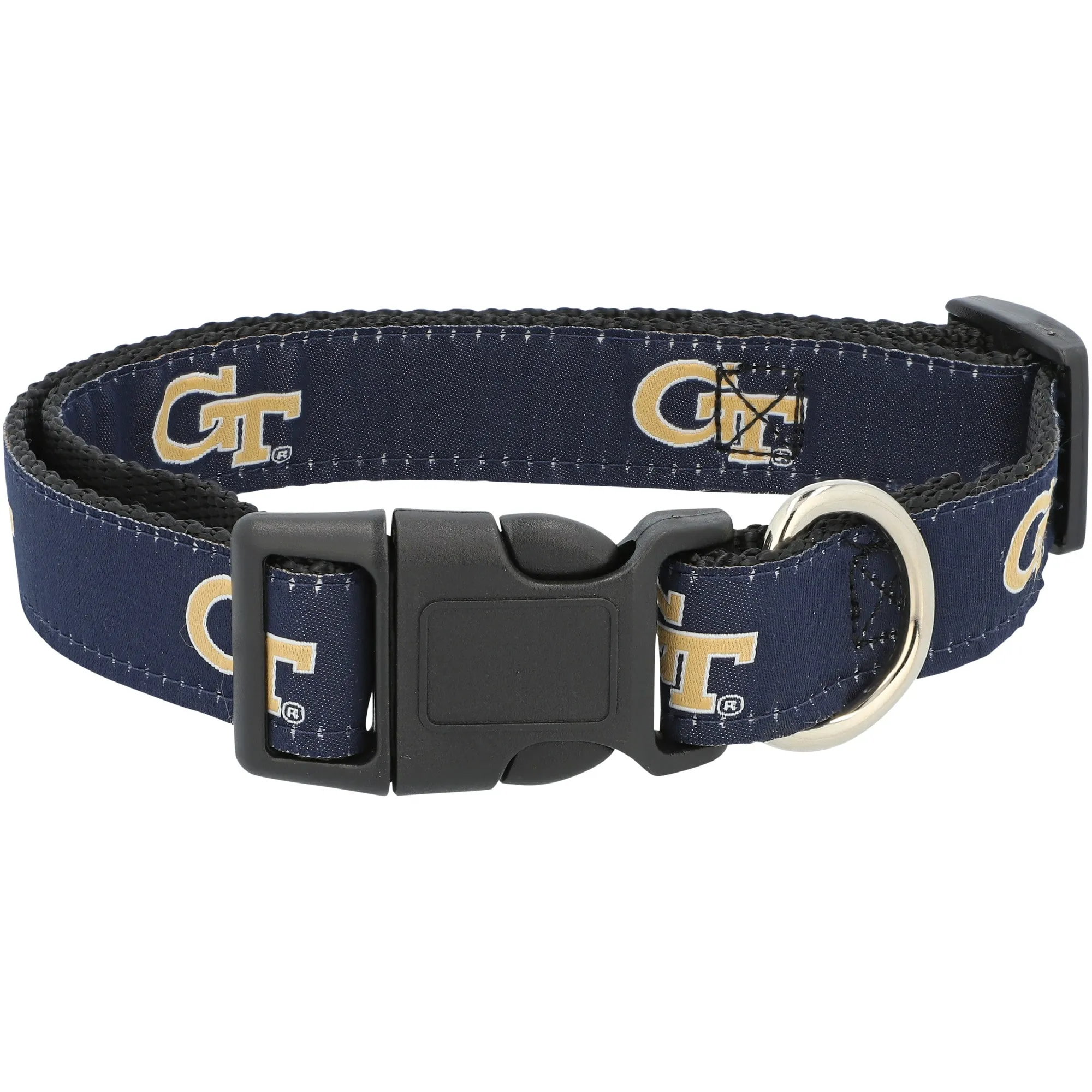 1 Regular Dog Collar Featuring Georgia Tech Yellow Jackets