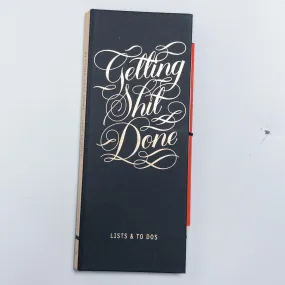 Getting Things Done Note List Ledger