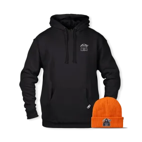 Essential Beanie and Hoodie Bundle with Grim Reaper Glow