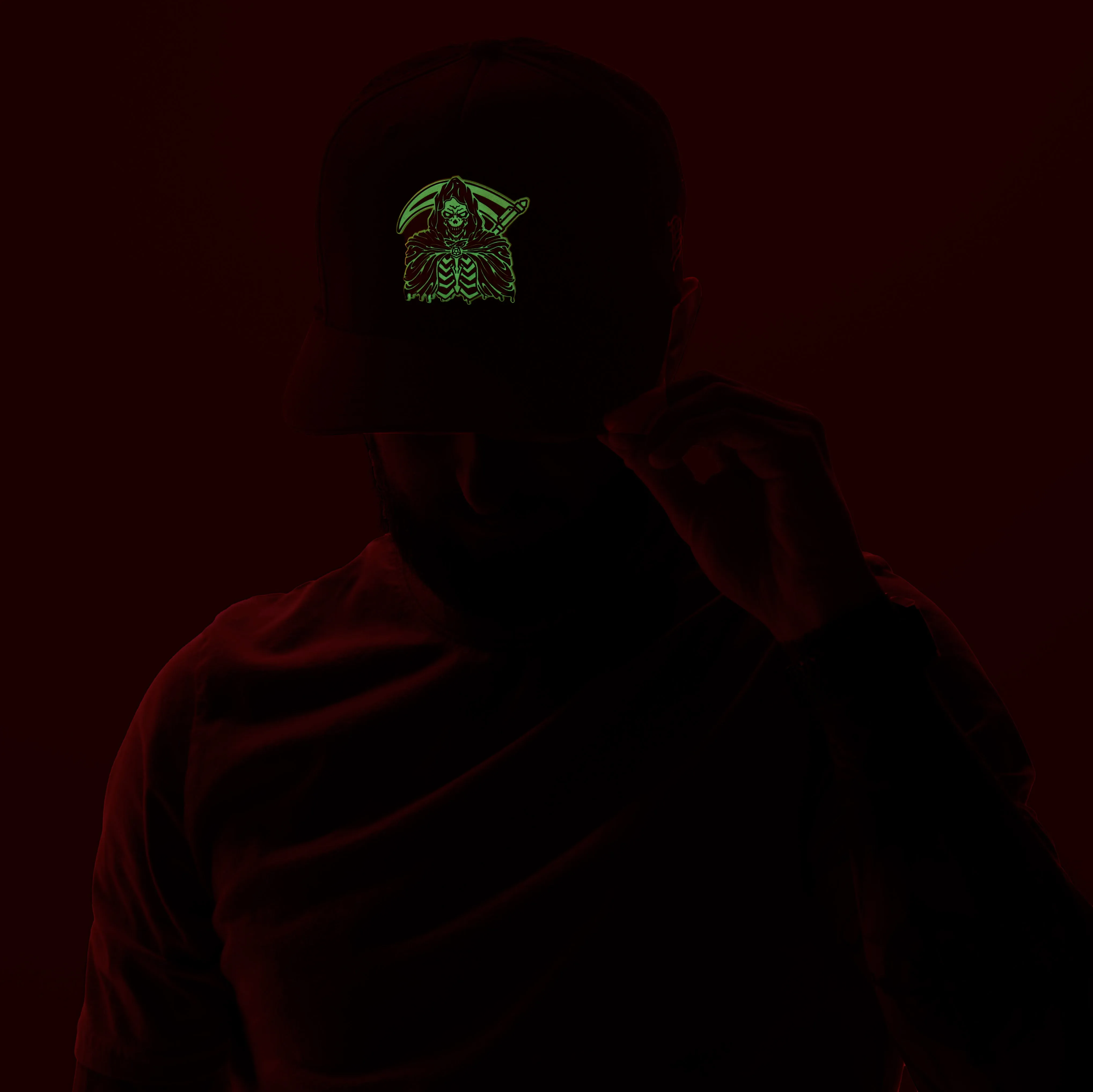 Essential Beanie and Hoodie Bundle with Grim Reaper Glow