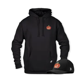 Curved Performance and Hoodie Bundle with Jack-O-Lantern Glow