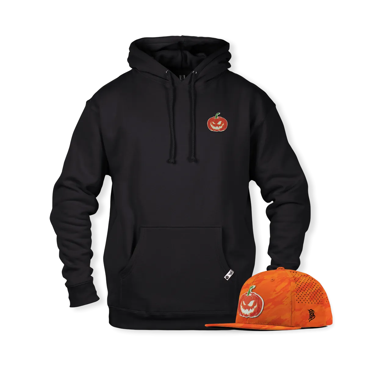 Flat Performance and Hoodie Bundle with Jack-O-Lantern Glow