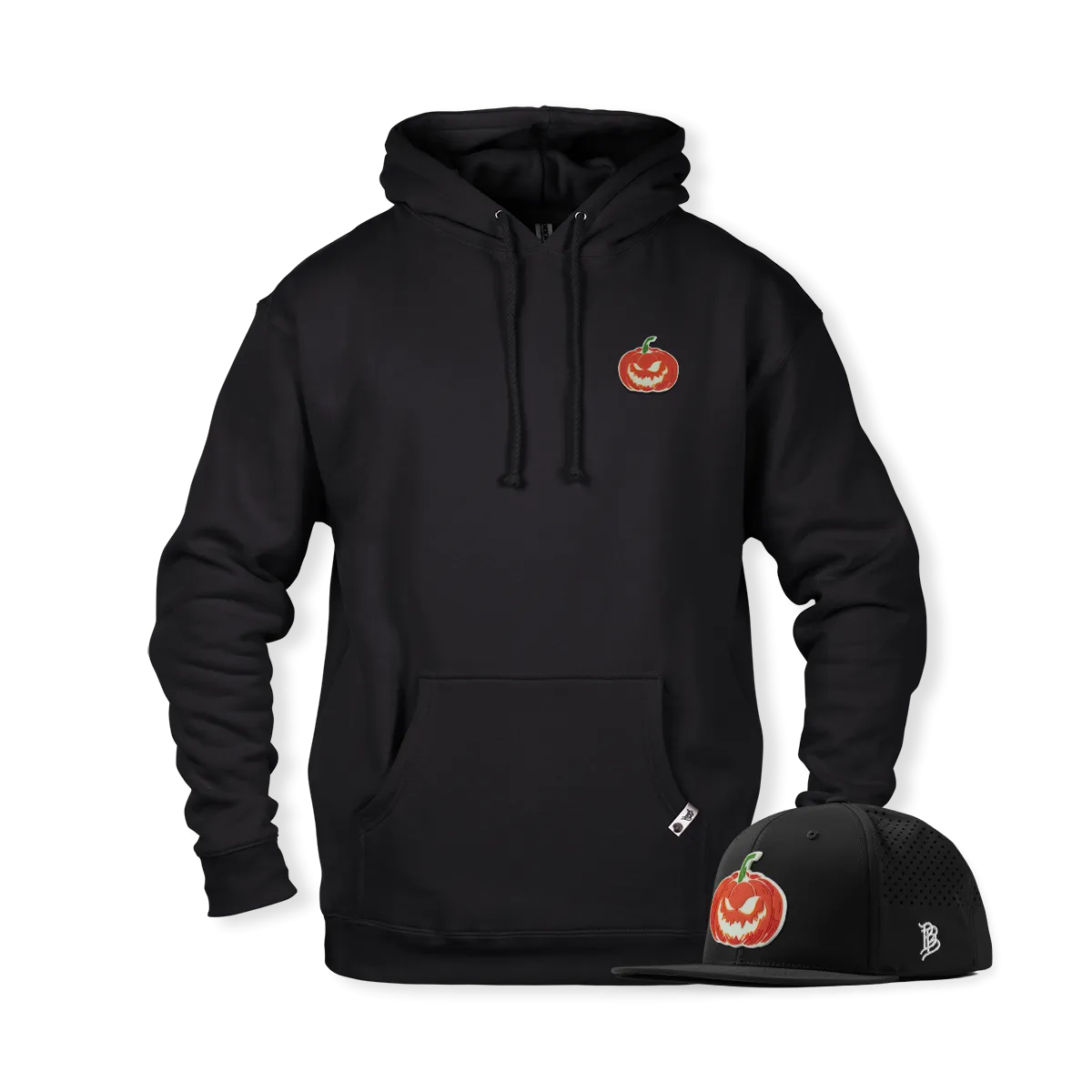 Flat Performance and Hoodie Bundle with Jack-O-Lantern Glow