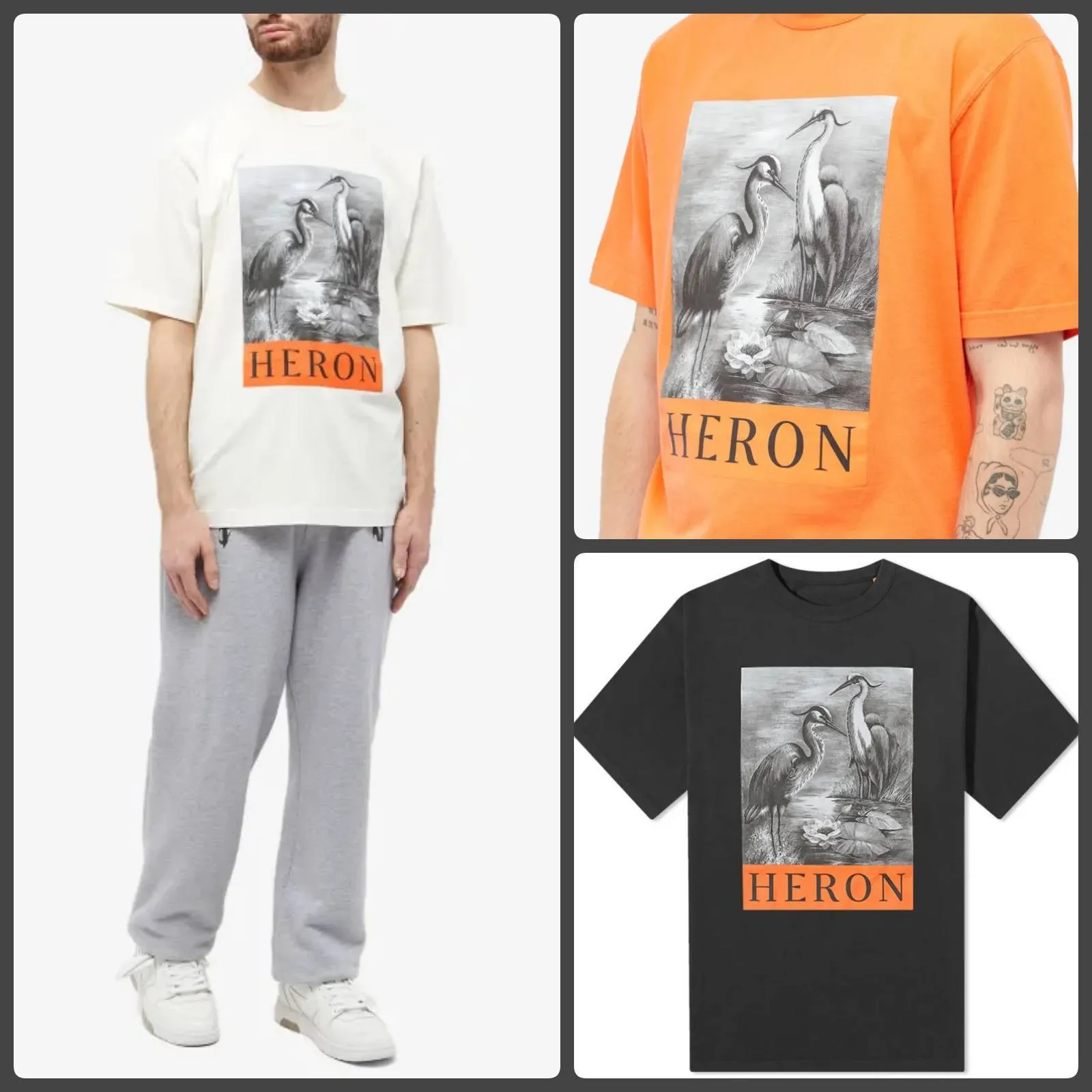 Street Style T-Shirts by Heron Preston