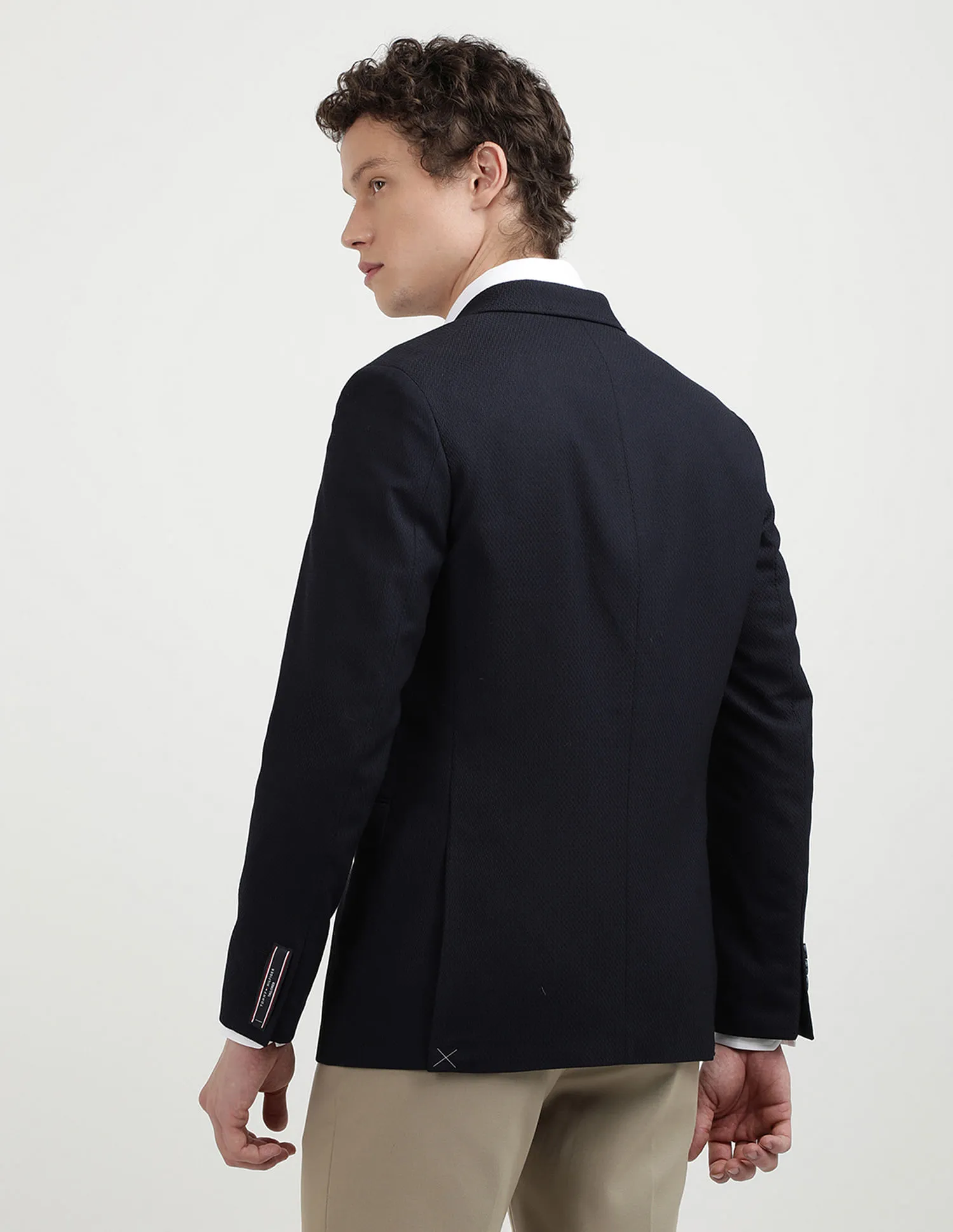 Hilfiger Evening Blazers with Herringbone Structure