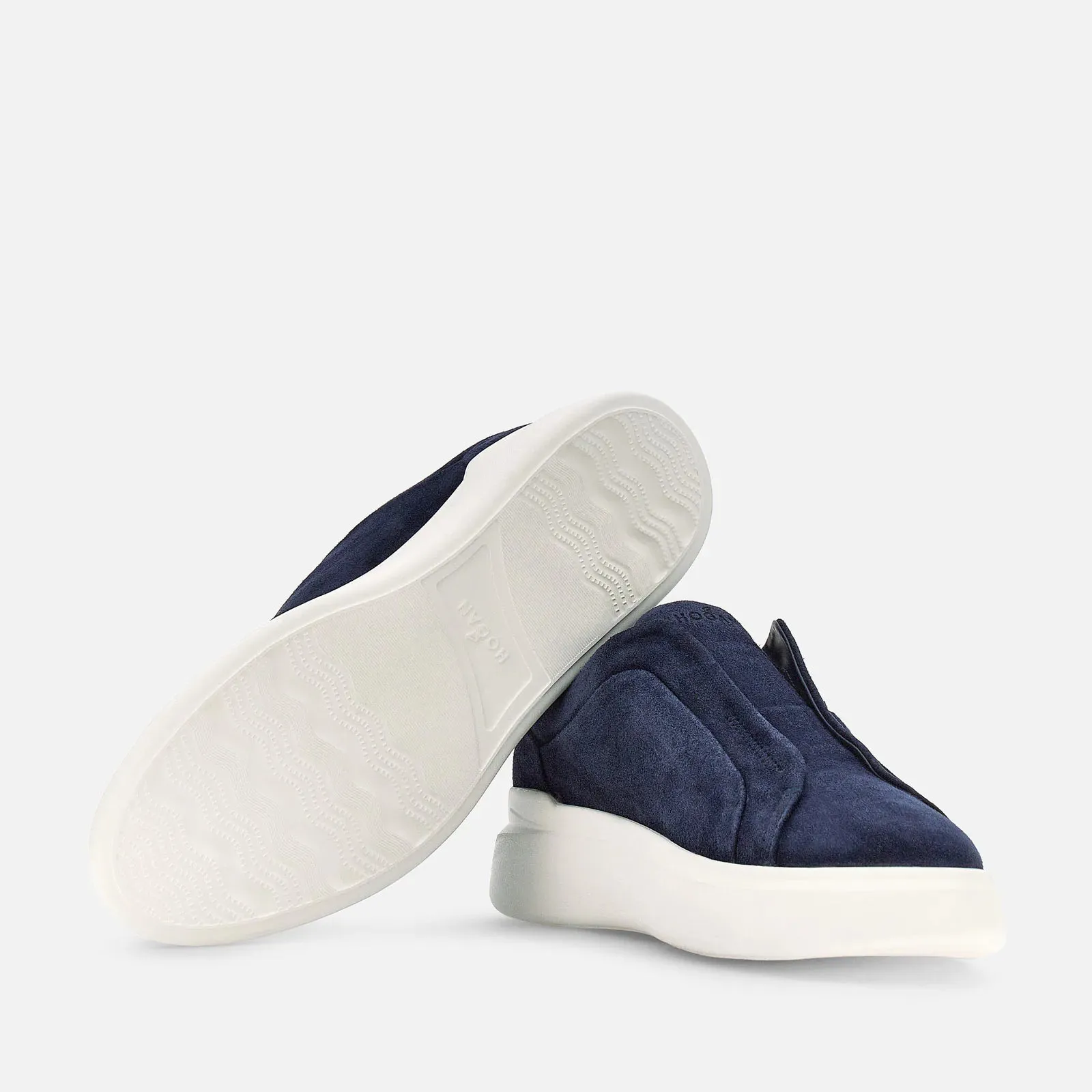 Hogan H580 Slip-On Shoes - Blue