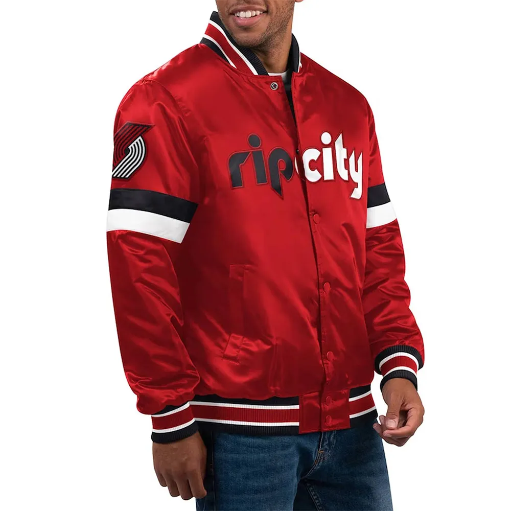 Home Game Red Portland Trail Blazers Jacket