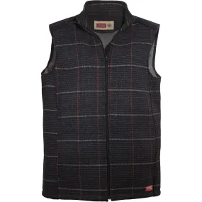 Indigo Plaid Boundary Vest Size 3XL