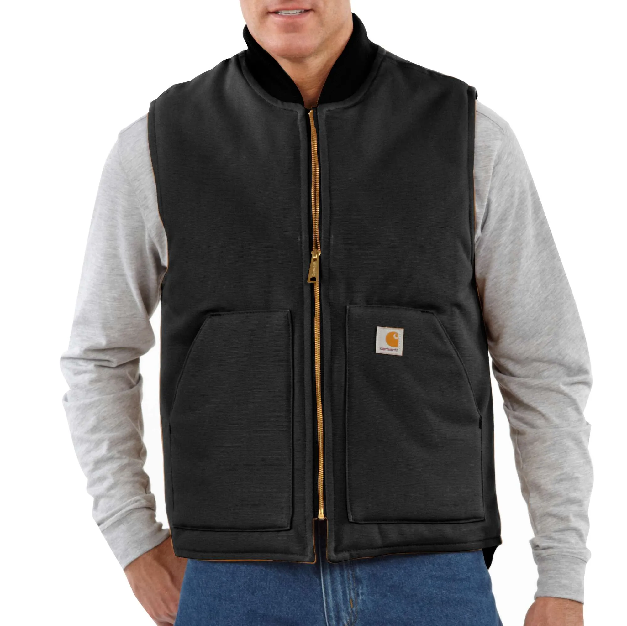 Insulated Rib Collar Vest