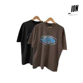 IONSEOUL | Unisex Urban Style Cotton Logo T-Shirts