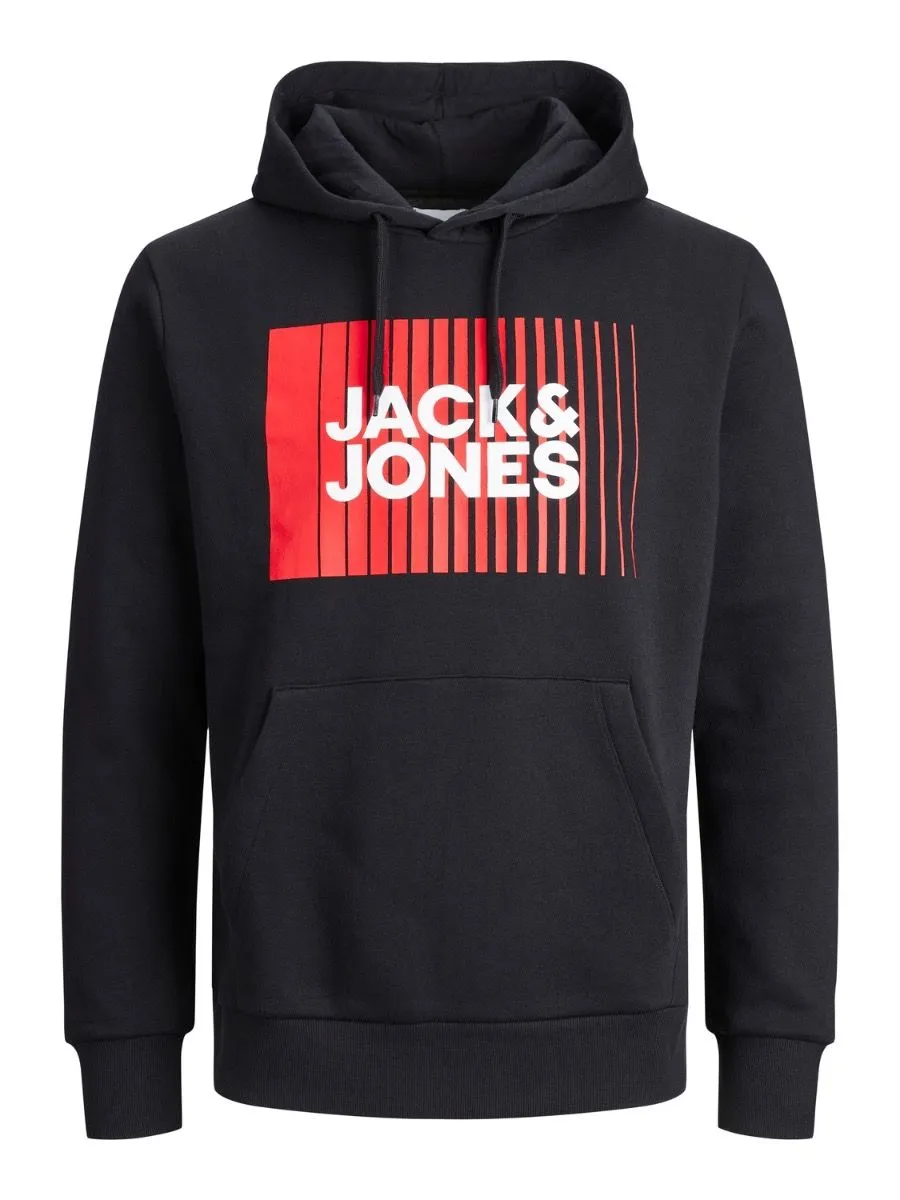 Jack & Jones Corp Logo Black Hoodies