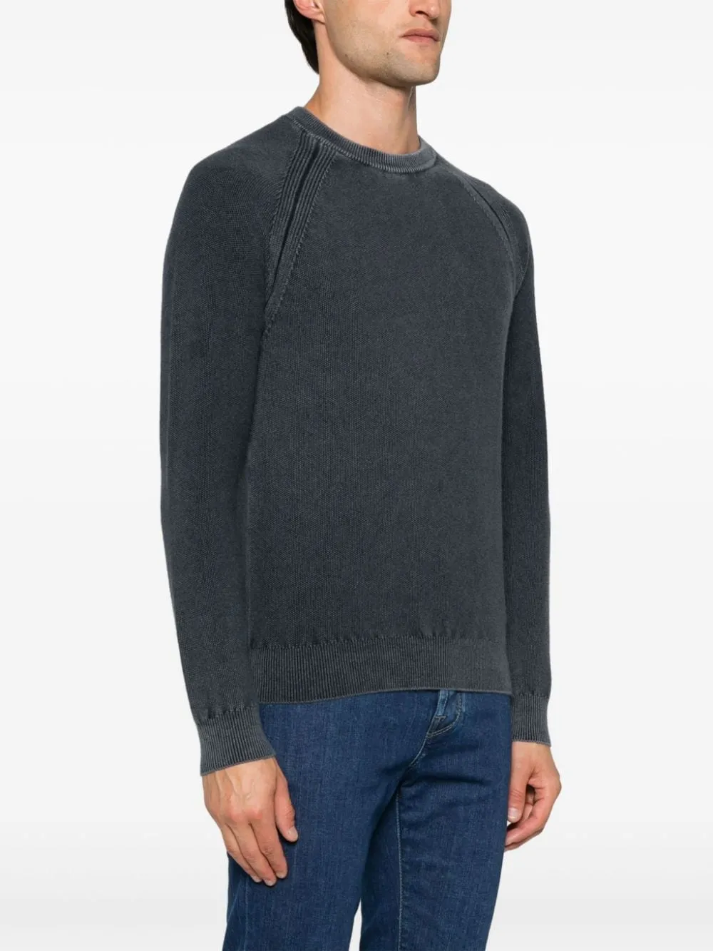 Blue Jacob Cohen Sweaters