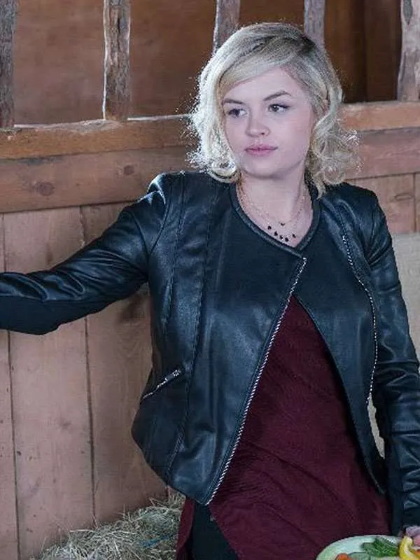 Jessica Amlee Leather Jacket from Heartland - New American Jackets