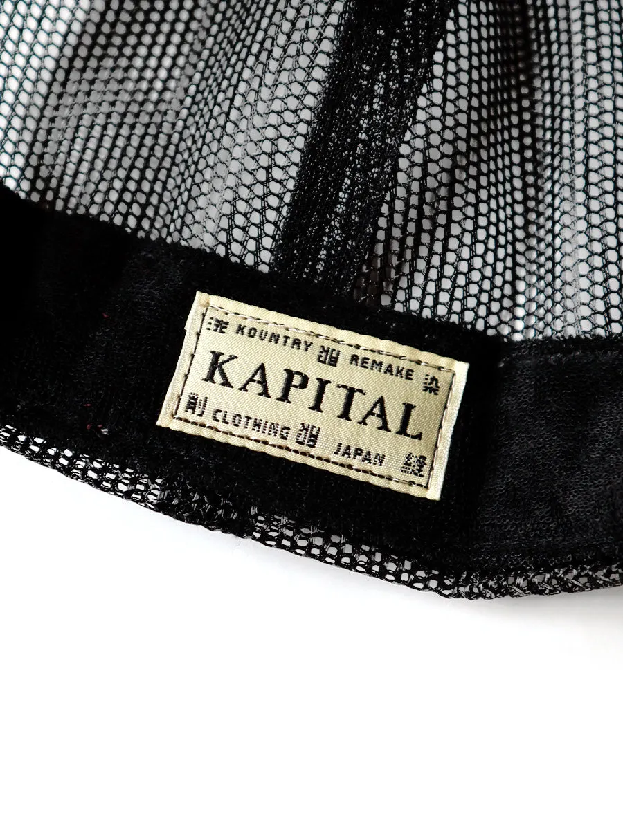 Kapital Truck Cap with Forever Legs Mini Skirts - Black x Gold