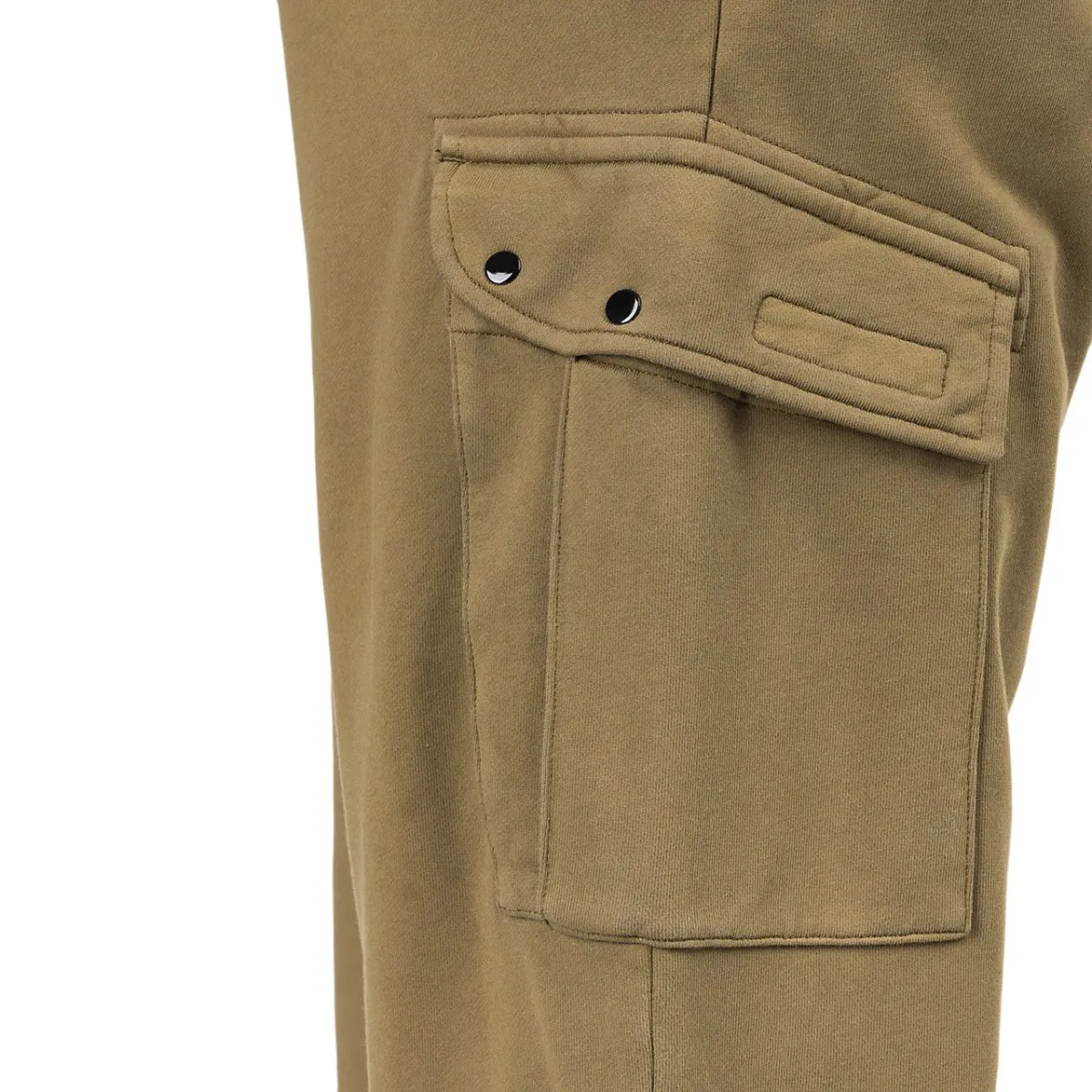 Khaki Fleece Pants by Stone Island