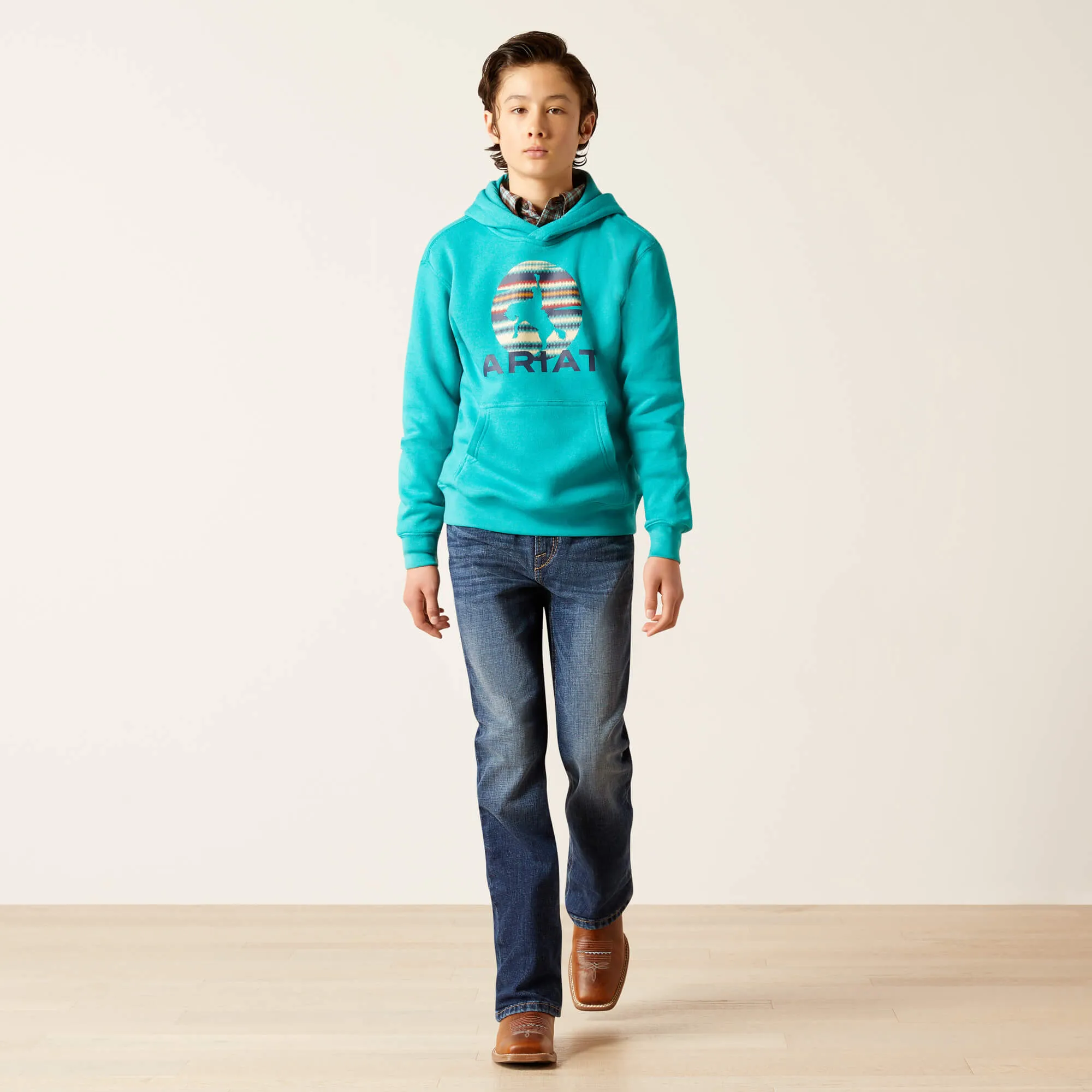 Kid's Blue In Motion Hoodie