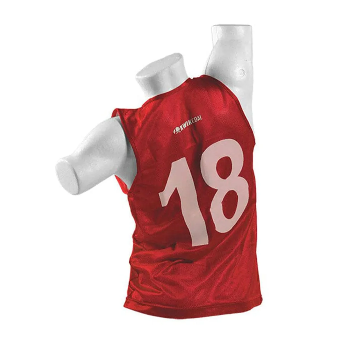 Kwikgoal Numbered Sleeveless Vests 1-18 | 19A9