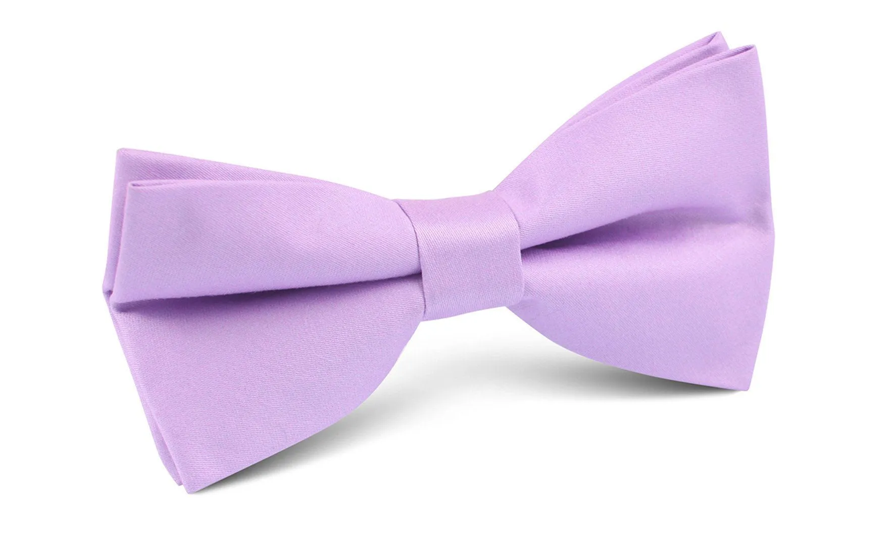 Lilac Purple Cotton Bow Tie