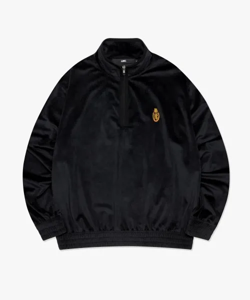 [ LMC ]★LMC VELOURQUATER ZIP SWEATSHIRT