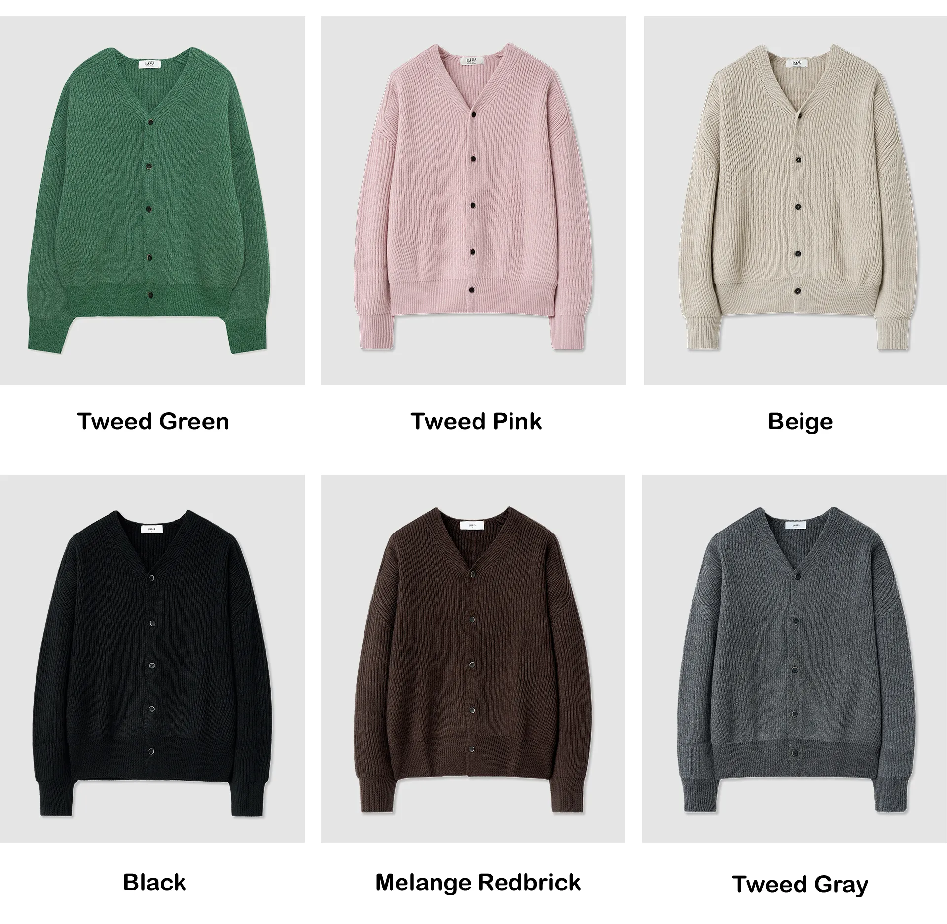 Unisex Blended Street Plain Cardigans