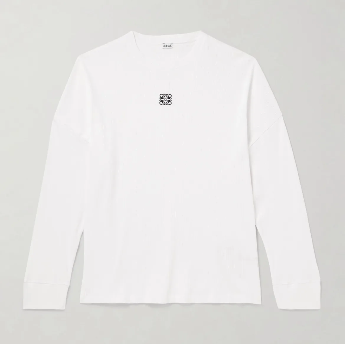 Cotton Logo Luxury T-Shirts by LOEWE