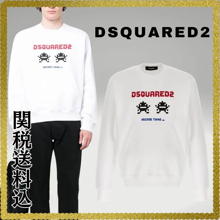 D SQUARED2 Logo Luxury Sweatshirts