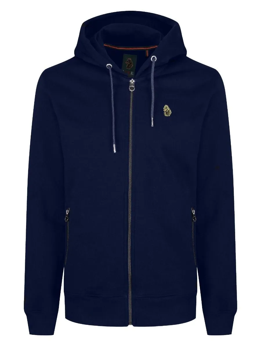 Dark Navy Luke 1977 Berlin Zip Hoodies