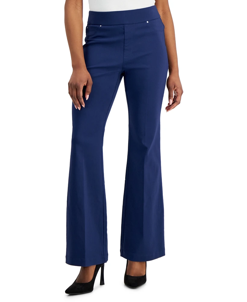 Macy's I.n.c. International Concepts Petite High-Rise Flare Pants