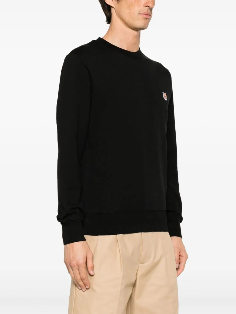 Maison Kitsune' Black Knitwear