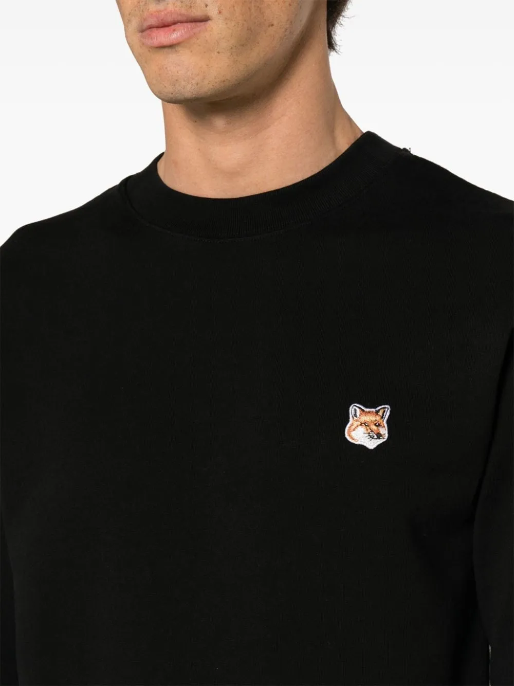 Maison Kitsune' Black Knitwear