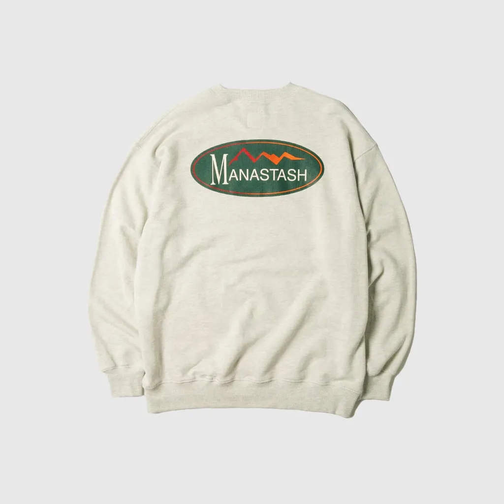 Manastash Cascade Original Logo Oatmeal Sweatshirts