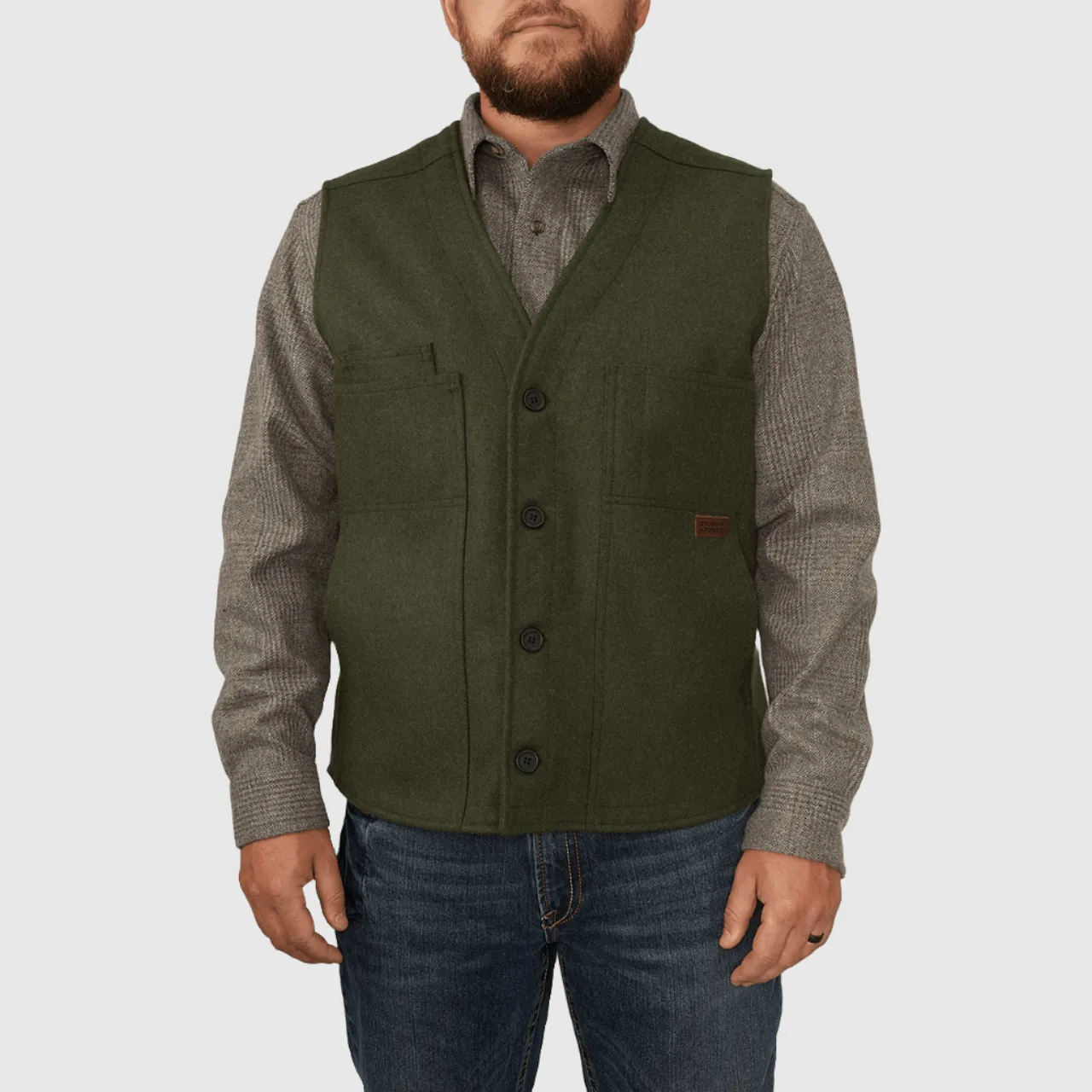 The Button Vest for Men