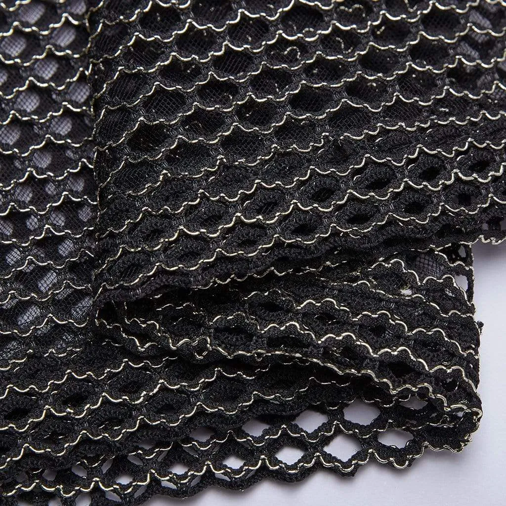 Punk See-through Mesh Vests