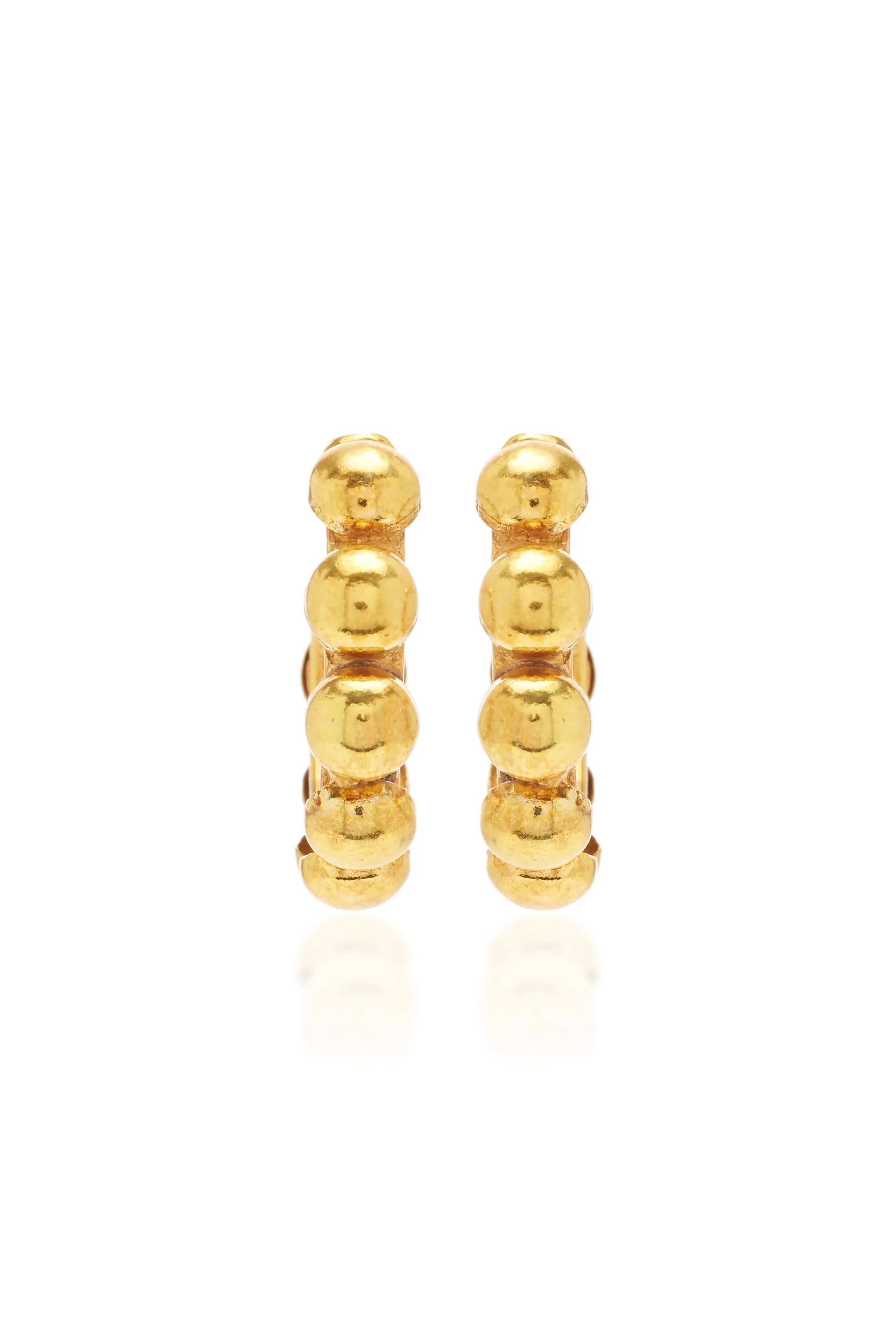 MINI CREOLE EARRINGS GOLD