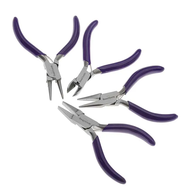 Micro Mini Jewelry Tool Kit 4 Plier Set