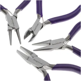 Micro Mini Jewelry Tool Kit 4 Plier Set